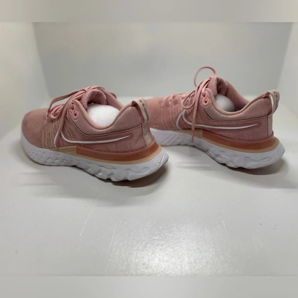 Nike React Infinity Flyknit Women’s 10.5 Blush Pink Running Shoes CT2423-600